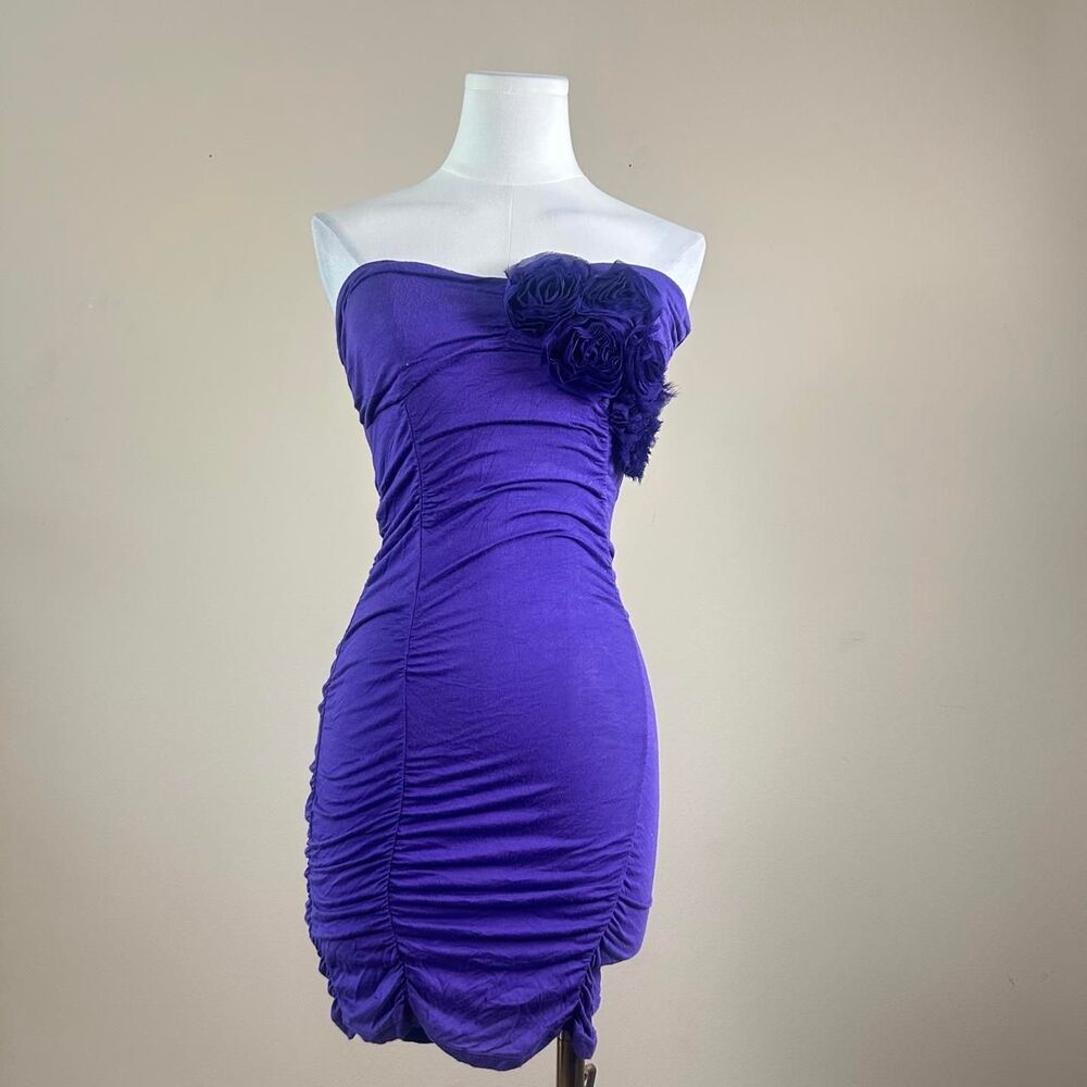 NWOT Y2K Purple Celine by Champion Tube Dress